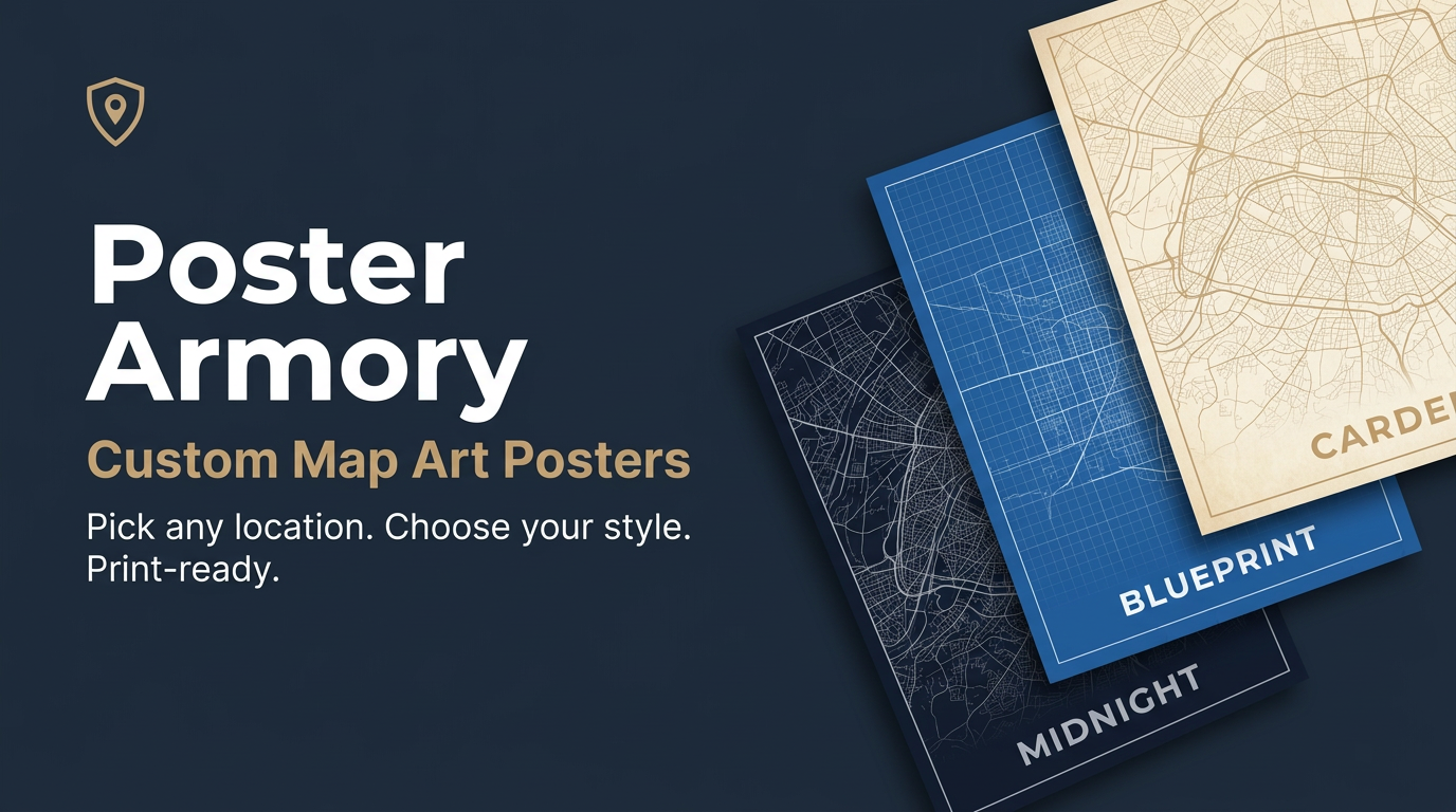 Poster Armory - Custom Map Art Posters